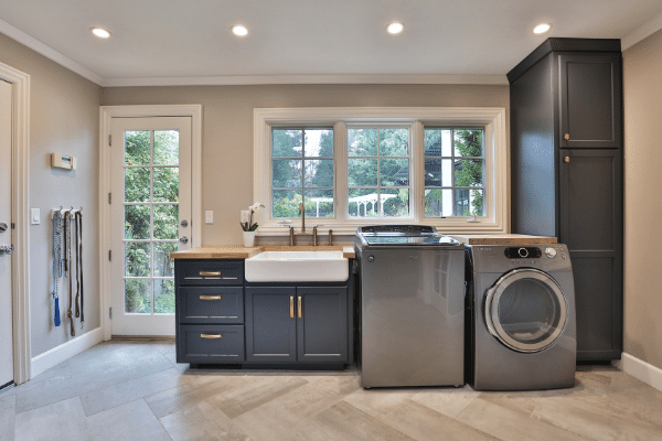 Laundry Room and Home Office Design
